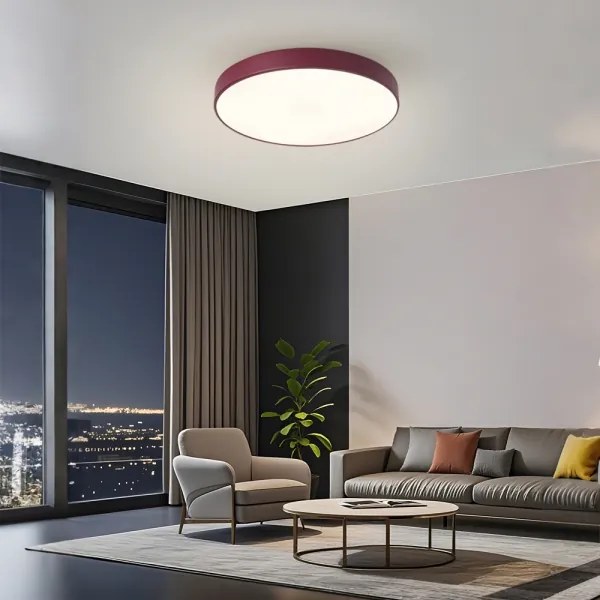 Brilagi - Plafoniera LED POOL LED/60W/230V 3000/4000/6000K 50 cm bordeaux