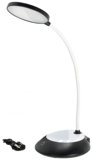 LED Lampada da tavolo ricaricabile dimmerabile VISUA LED/5W/5V 3000-5000K nero