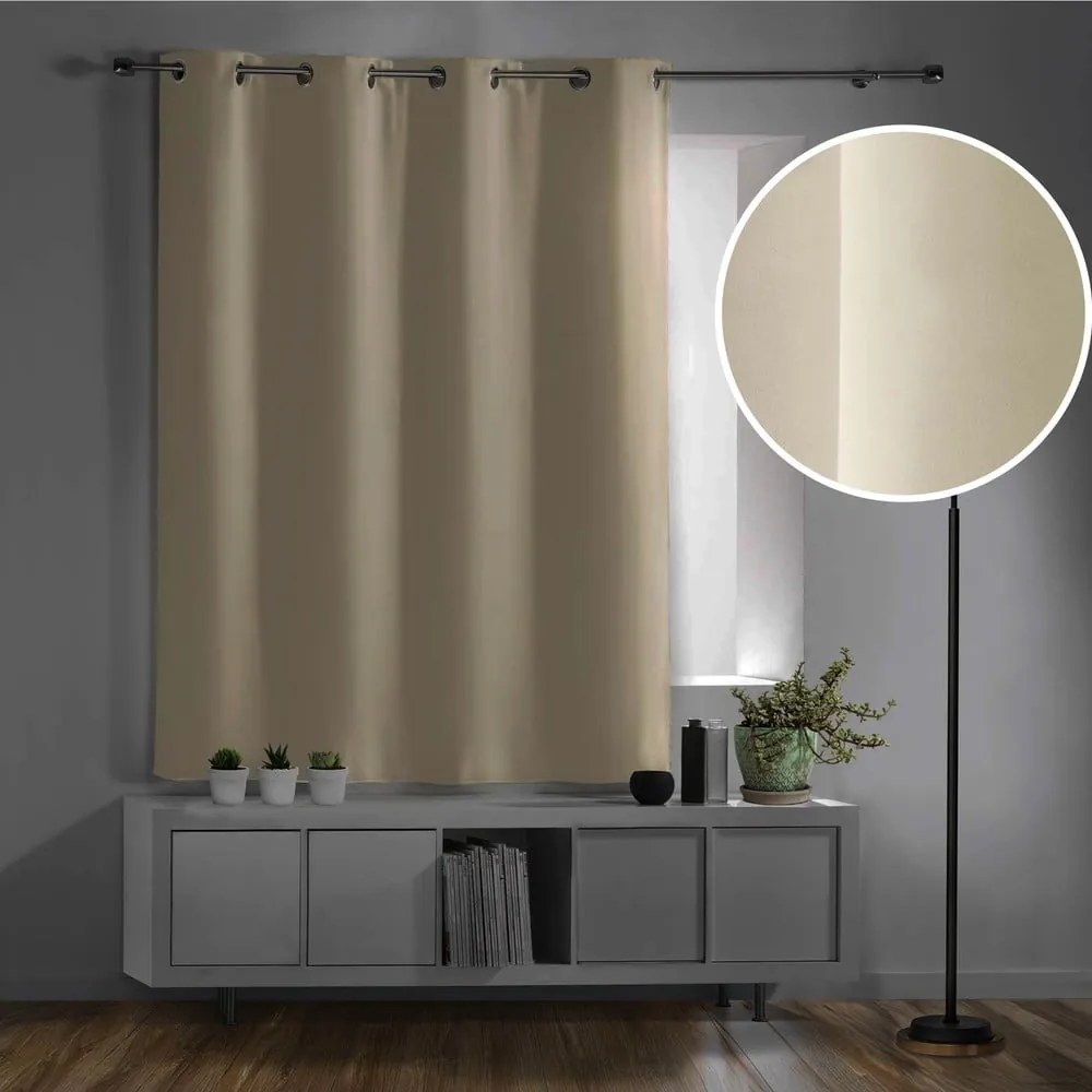 Tenda oscurante beige 135x180 cm Occult – douceur d'intérieur