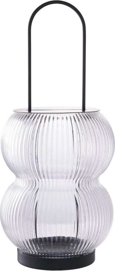 Lanterna in vetro (altezza totale 36 cm) Lucena – House Nordic
