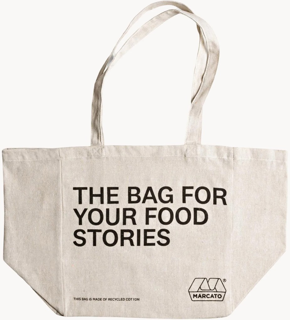 Borsa shopper in cotone riciclato Classic