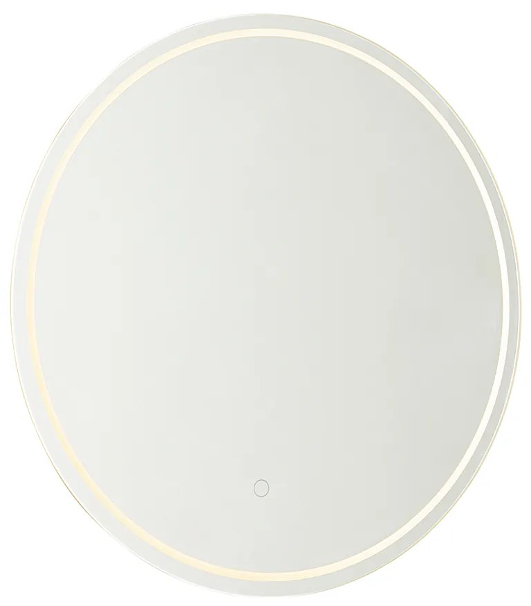 Specchio da bagno moderno 60 cm con LED e dimmer touch - Sebas