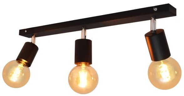 Faretto TUNE 3xE27/20W/230V nero