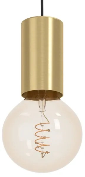 Eglo 900799 - Lampadario a sospensione con filo POZUETA 1xE27/40W/230V oro