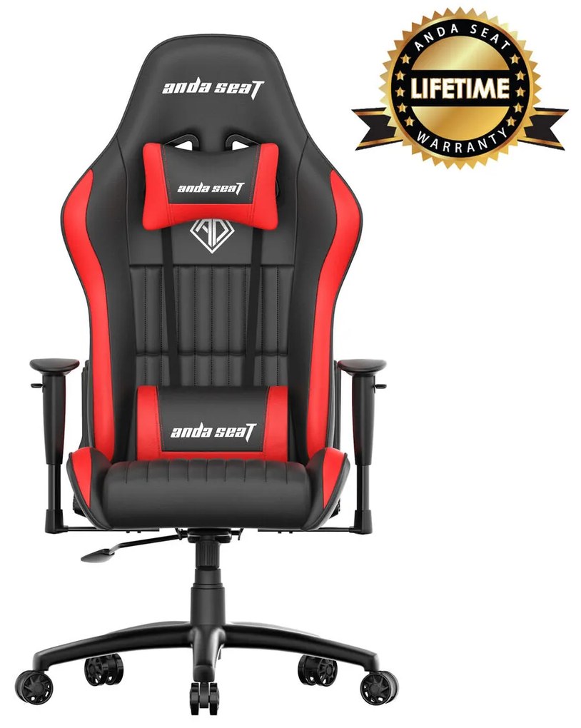 Sedia Gaming AndaSeat Jungle Nero Rosso