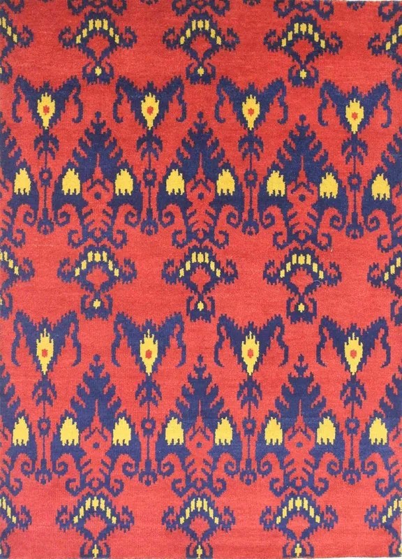 Teppich Tappeto orientale 170x240 Rosso (Indian) Annodato A Mano