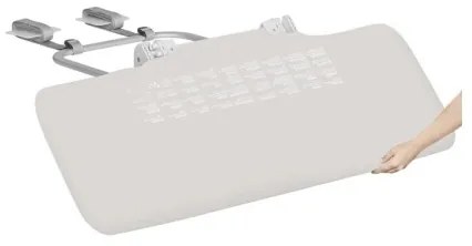 Lionelo - Barriera di sicurezza per letti LORA grigio