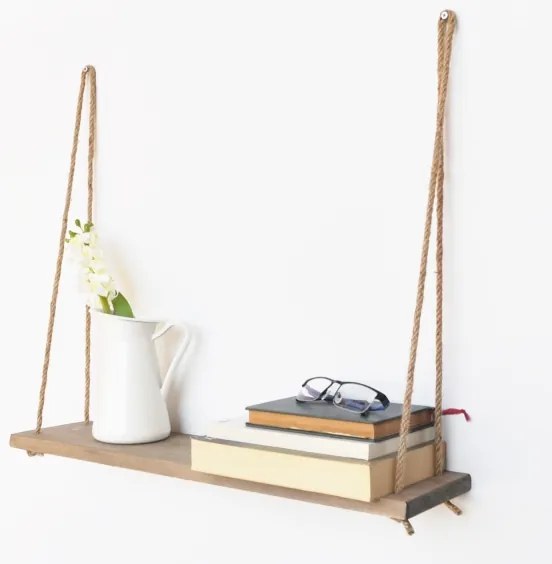 Mensola a muro 13x60 cm abete