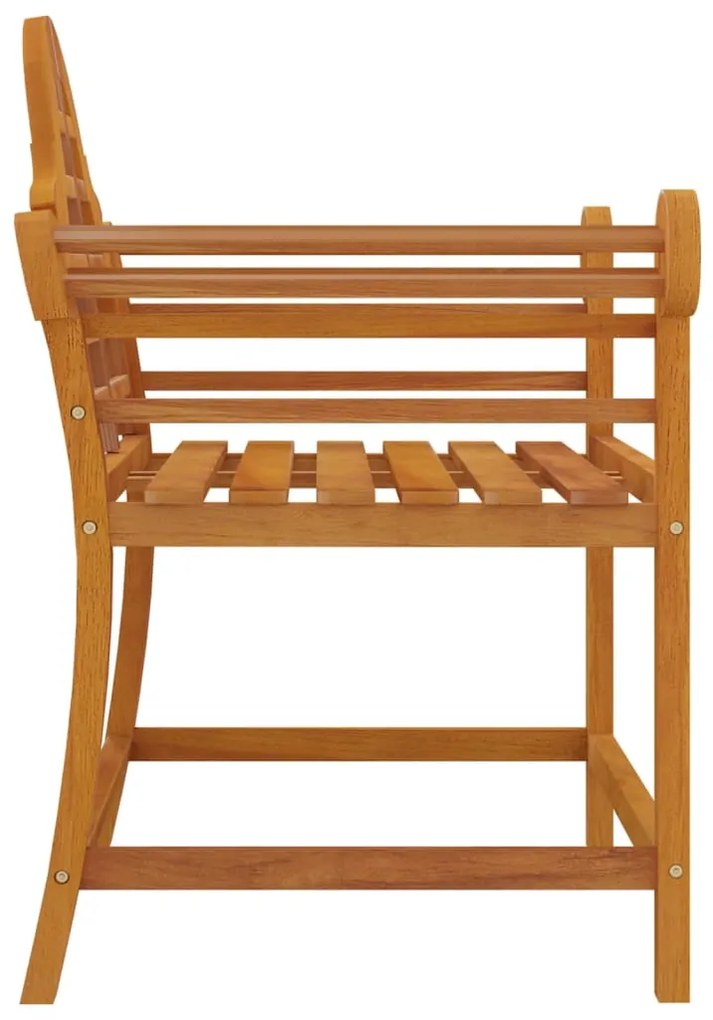 Sedie da giardino 2 pz 91x62x94 cm in legno massello di teak