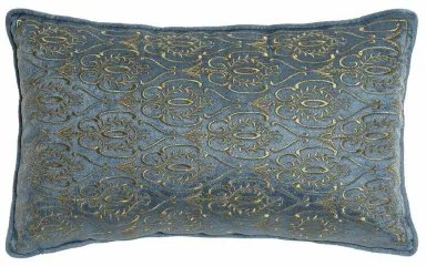 Cuscino DKD Home Decor 8424001850396 Azzurro Dorato 50 x 10 x 30 cm