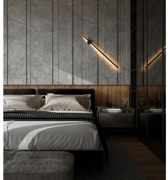 MAXLIGHT W0267 - Applique a LED da esterno RAGNO LED/8,4W/230V IP44 nero