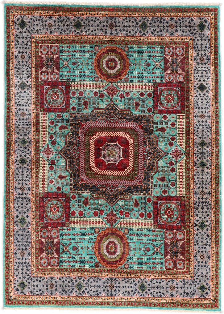 Mamluk Tappeto 220 x 160 (Afghanistan) Annodato A Mano