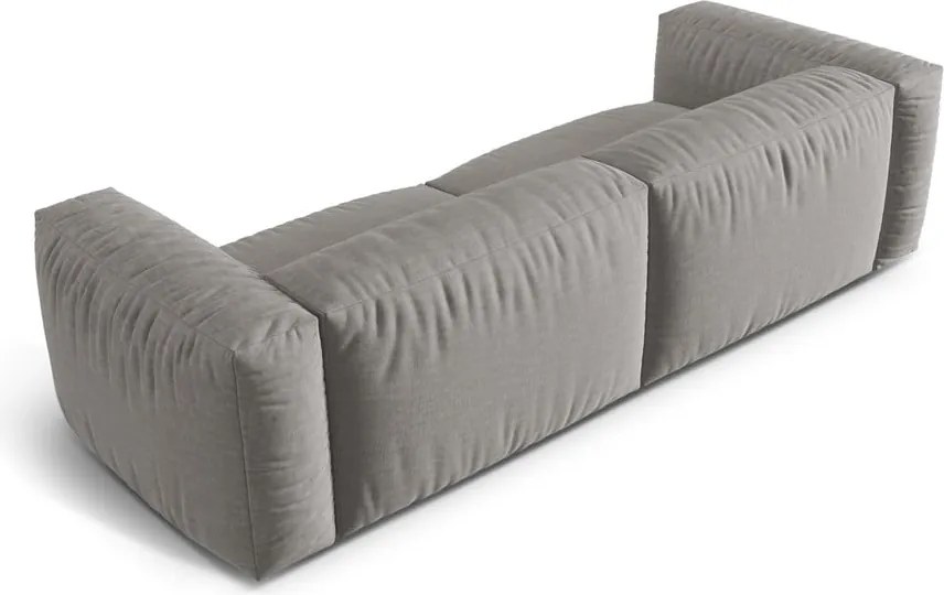 Divano componibile grigio chiaro 240 cm Martina - Micadoni Home