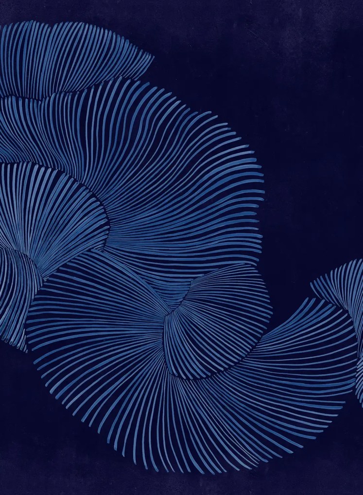 Coordonne Carta da parati panoramica Diving Moment - Indigo