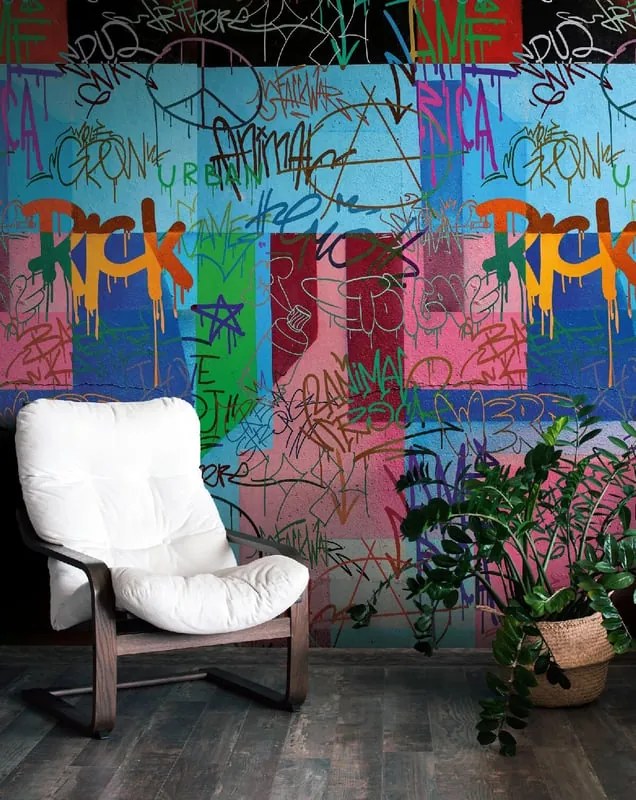 Fotomurale Stucco, multicolore 159 x 280 cm