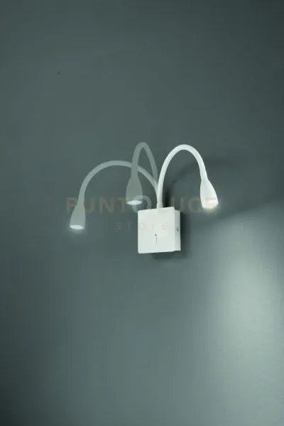 Applique orientabile a led fall bianco ap.fall-bianco