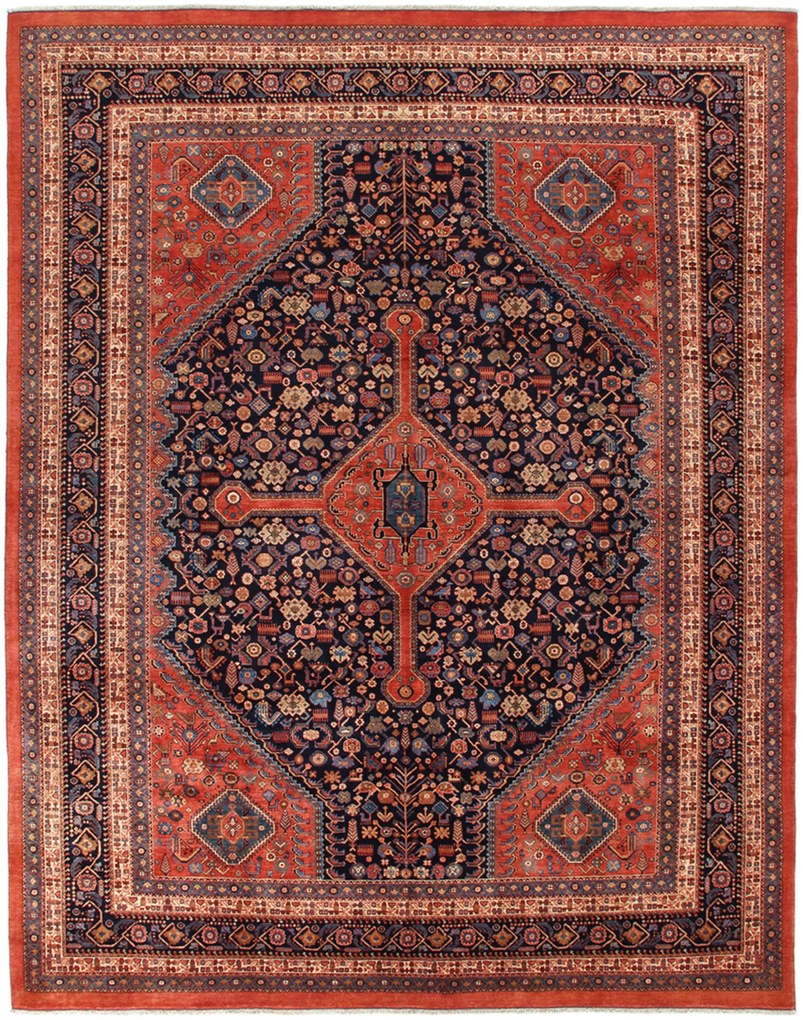 Gashghai Tappeto persiano 310x390 (Iran) Annodato A Mano