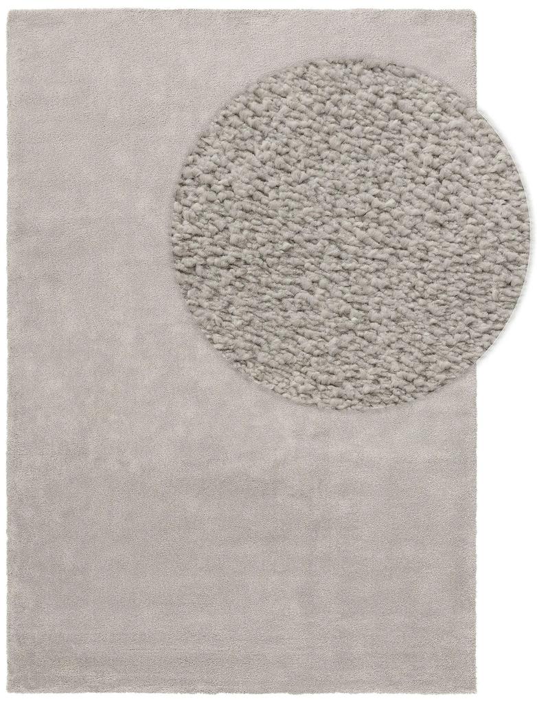 benuta Nest Tappeto Tacoma Grigio chiaro 160x230 cm - Tappeto design moderno soggiorno