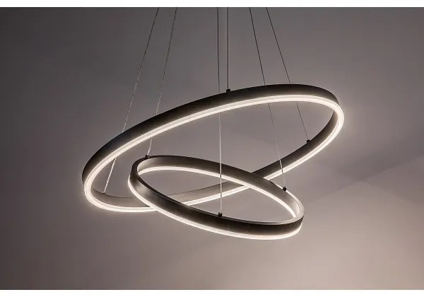 Rabalux 72305 - Lampada a sospensione dimmerabile su cavo ISAURE LED/80W/230V 3000-6500K+telecomando