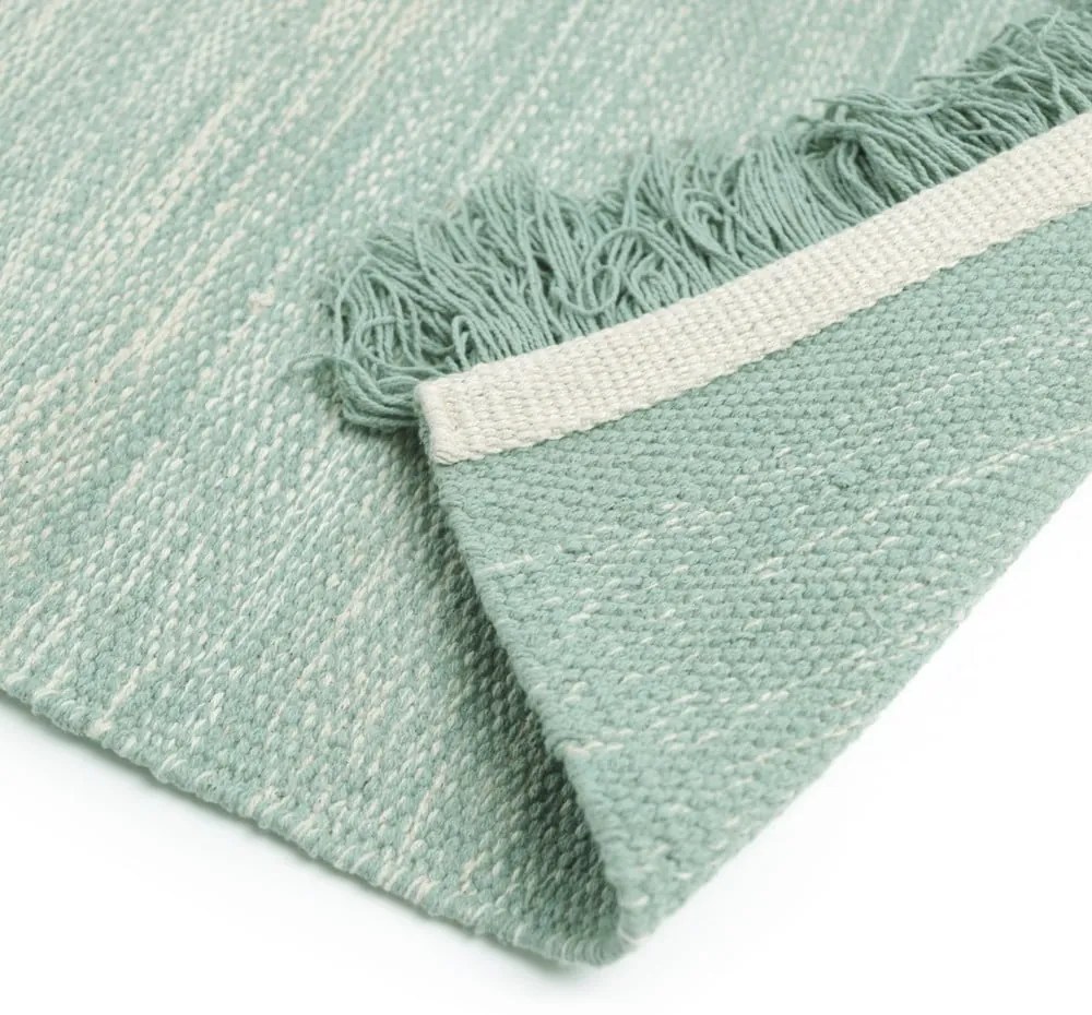 Tappeto lavabile verde-blu 100x150 cm Kirthy - Nattiot