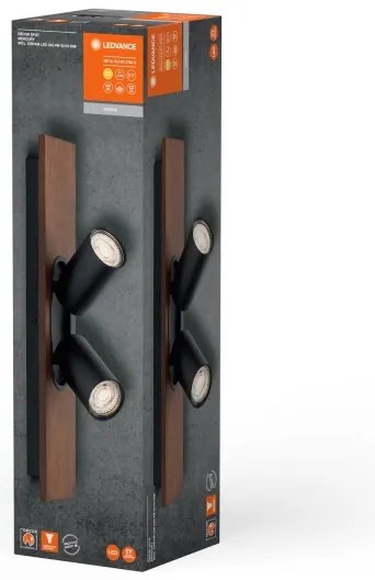 Ledvance - Faretto LED DECOR MERCURY 2xGU10/3,4W/230V