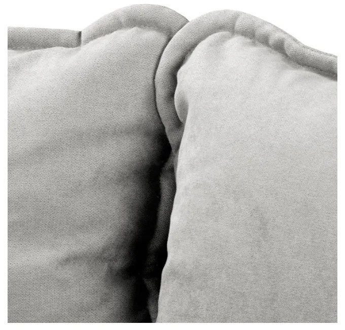 Divano grigio chiaro 193 cm Beata - Ropez