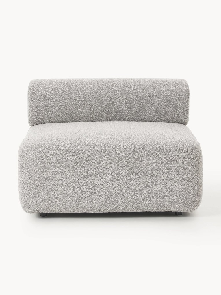 Modulo centrale in bouclé Anton