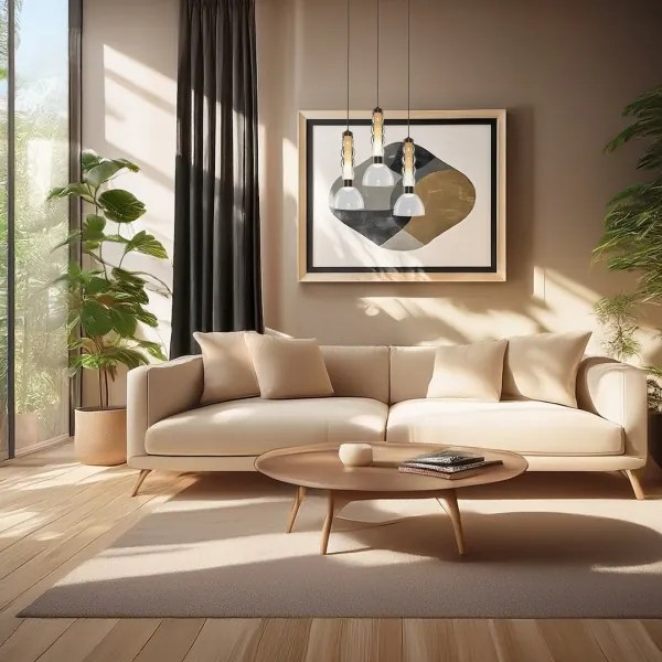 Lampadario LED a sospensione con filo LUCCO LED/13W/230V diametro 15 cm fumé