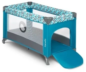 Lionelo - Lettino da viaggio STEFI turchese