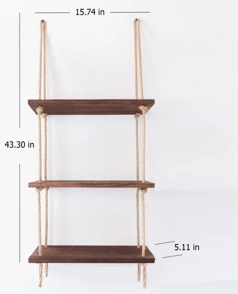 Mensola da parete 110x40 cm abete
