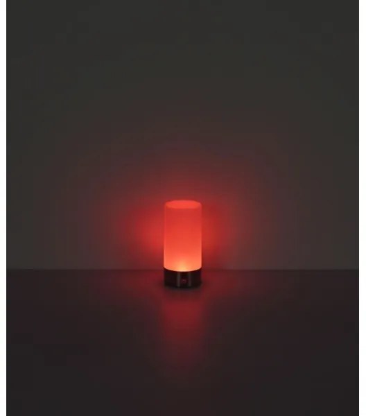 Globo 21040SRGB - Lampada da tavolo LED RGB touch LEX 1,8W/5V 1500mAh nera