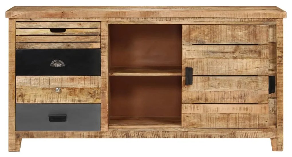 Credenza in legno massello di mango 160x40x80 cm