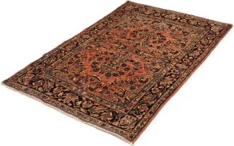 Antik Floreale Terracotta Blu Scuro 100x150 Cm