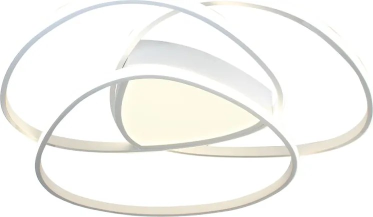 Plafoniera LED SALAZAR bianco IP20 cct da bianco caldo al bianco neutro