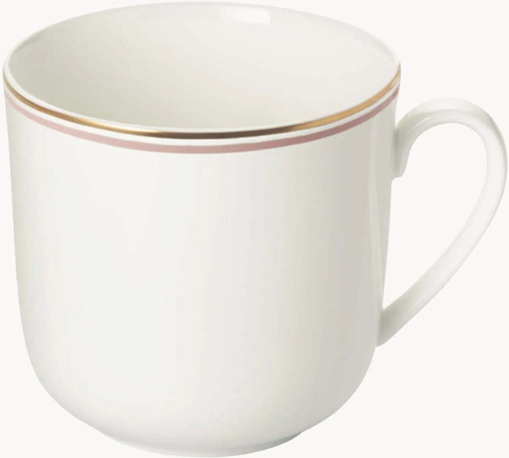 Set di 6 tazze in Fine Bone China Capri