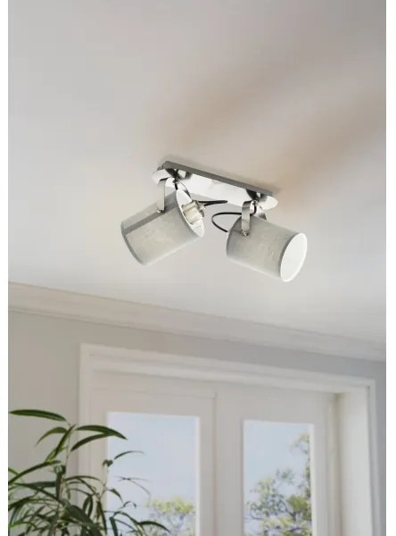 Eglo 98139 - Luce Spot VILLABATE 2xE27/10W/230V