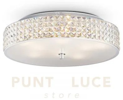 Roma lampadario da soffitto 9 luci attacco g9 lampadine incluse det...