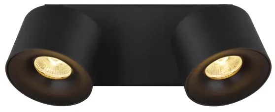 Globo 56961-2B - Faretto LED RAE 2xLED/6W/230V nero