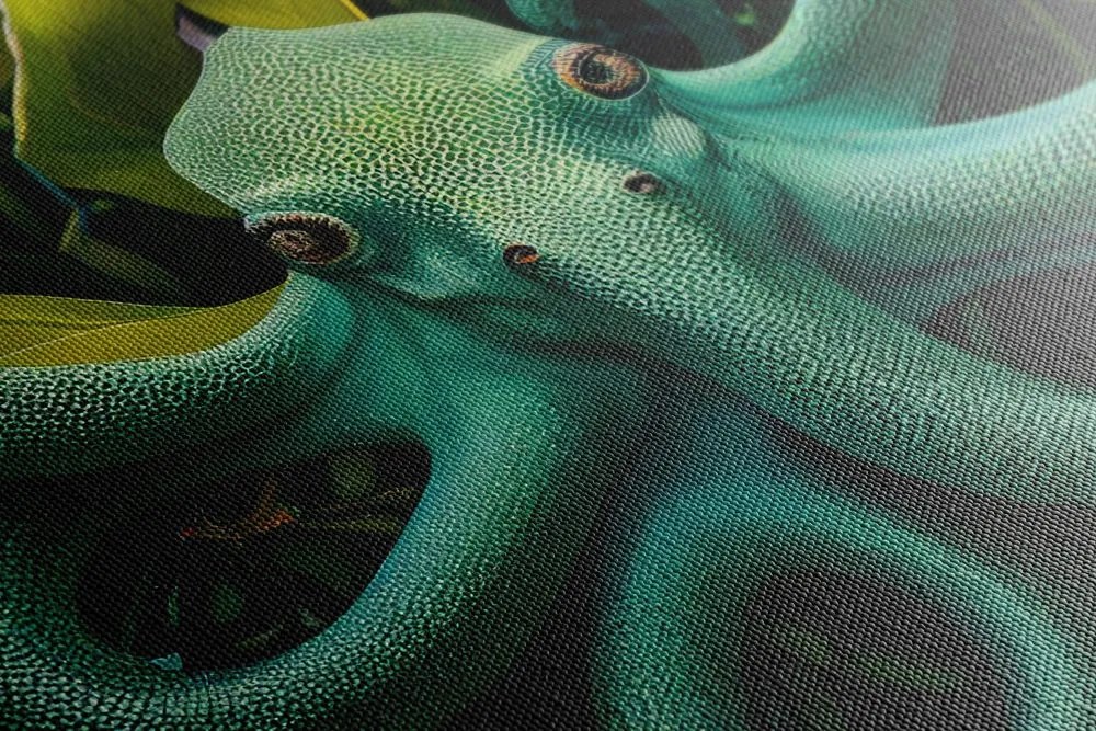 Stampa su tela – Polpo surrealista