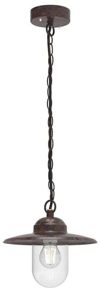 Nordlux - Lampada a sospensione da esterno LUXEMBOURG 1xE27/60W/230V IP33