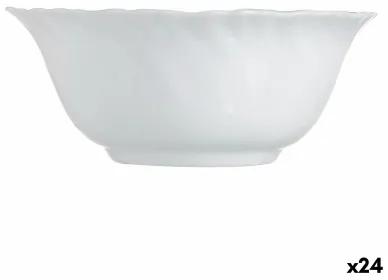 Ciotola Luminarc Feston Bianco Vetro (12 cm) (24 Unità)