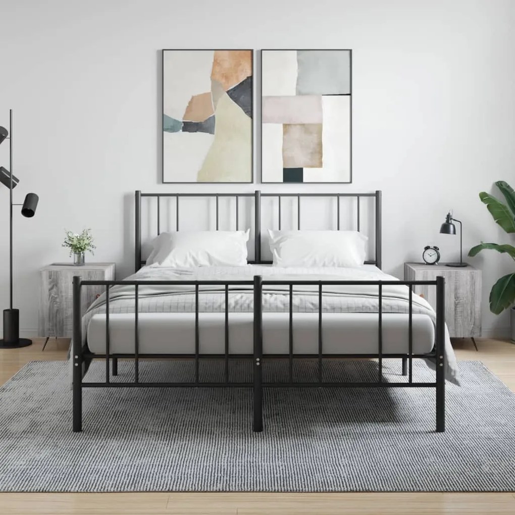 Comodini 2 Pz Grigio Sonoma 40x40x50 Cm İn Legno Multistrato /