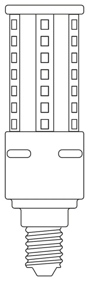 Lampadina LED caldo dimmerabile E14, 11 W Light Engine - tala