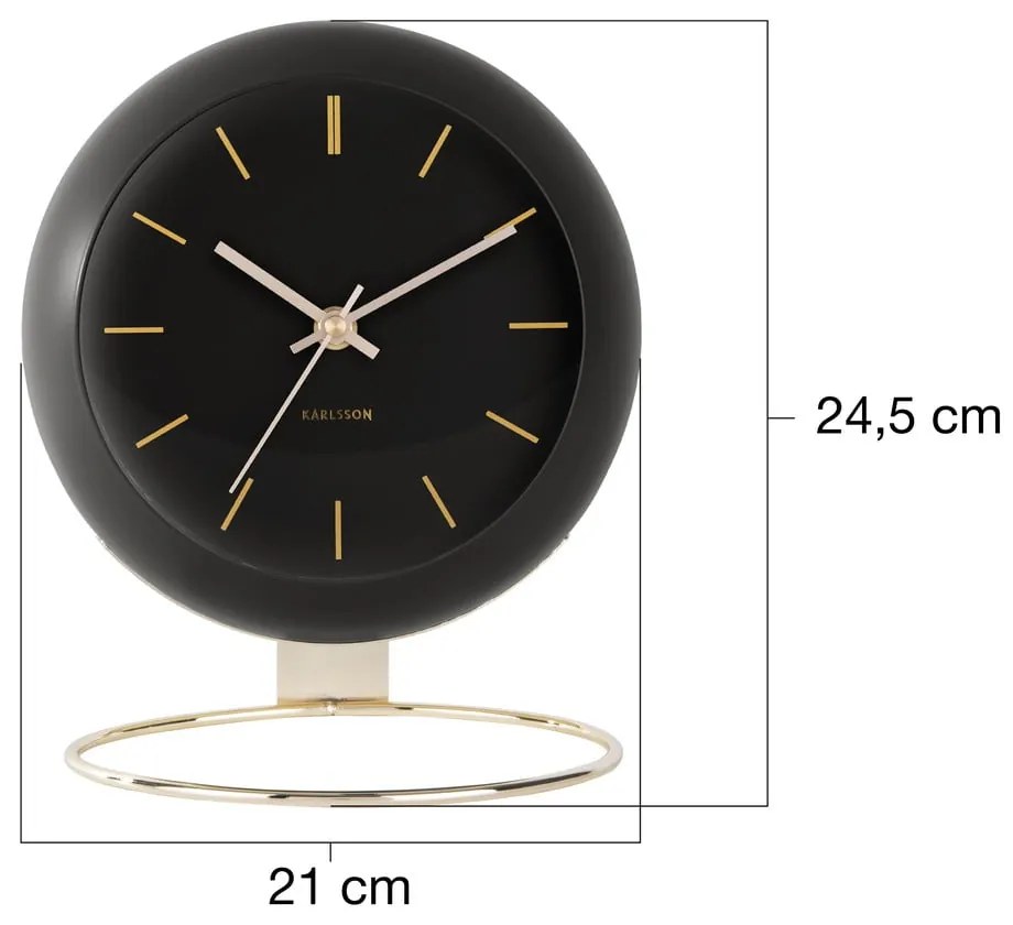 Orologio da tavolo ø 21 cm Globe - Karlsson