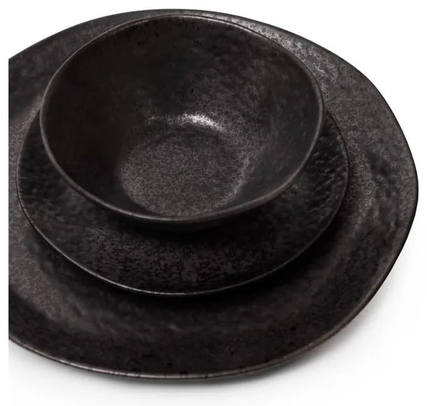 Set da pranzo in pietra 18 pz Dark Moon – Bonami Selection