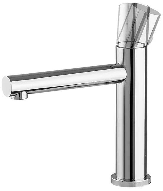 Set miscelatori cromo lavabo bidet e doccia con deviatore a 2 vie Gemini