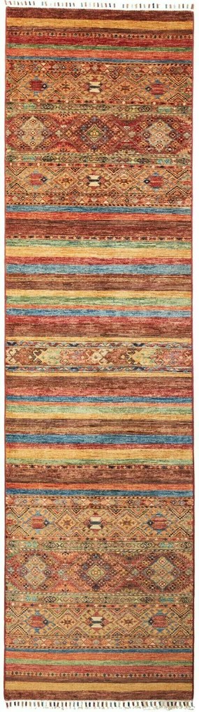 Samarkand Tappeto 80x290 (Pakistan) Annodato A Mano