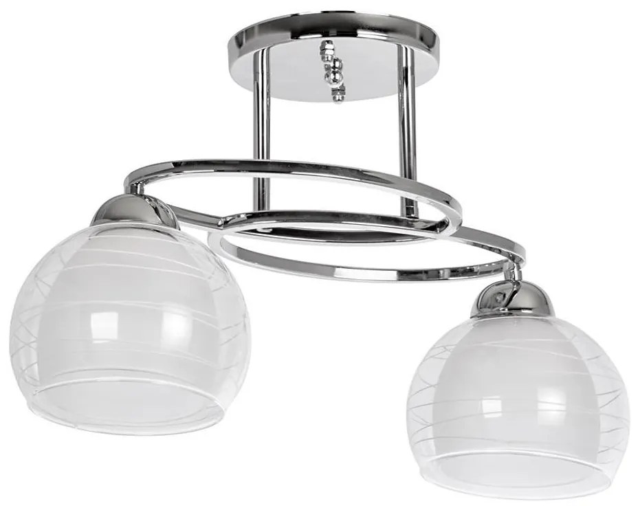 Lampadario a sospensione 2xE27/60W/230V