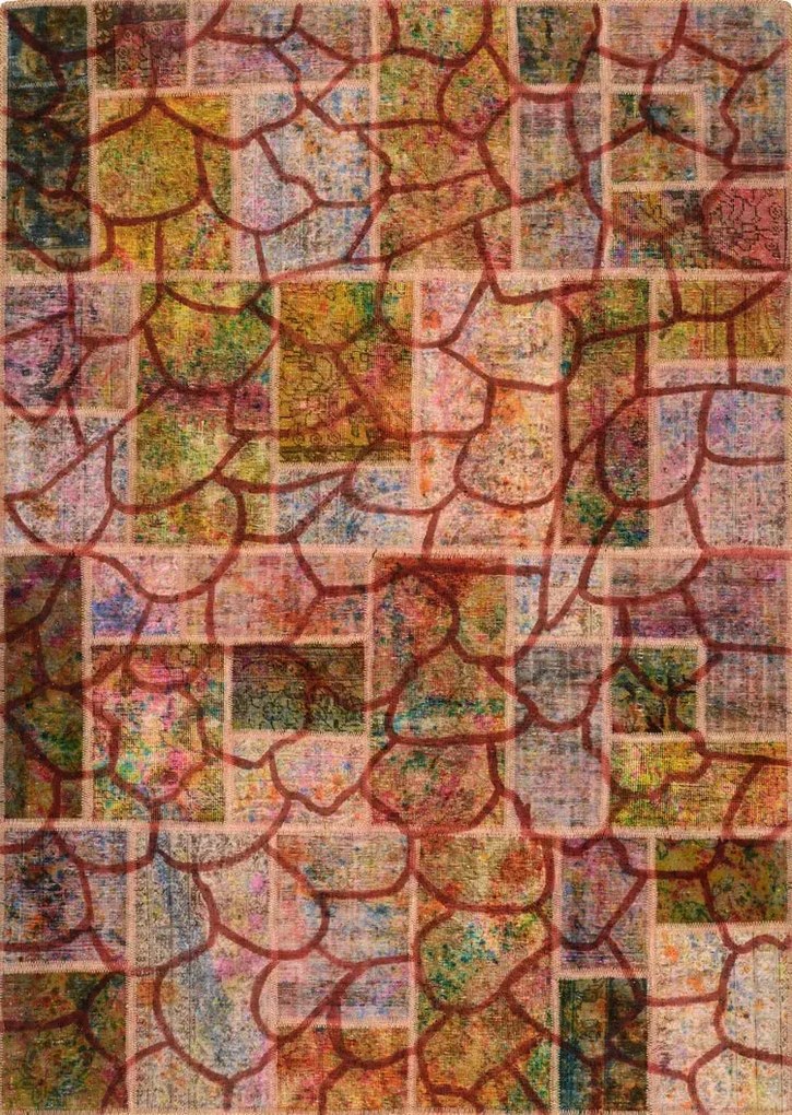 Patchwork Tappeto 170x240 (Iran)