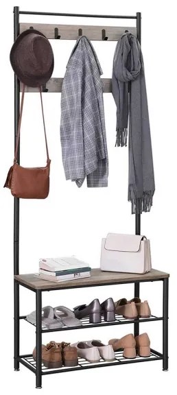 Appendiabiti da terra NAVOR marrone/nero